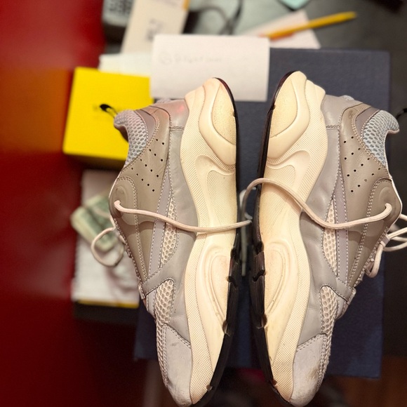 Dior white and blue Sneakers Modern Low-Top Design - Picture 6 of 8